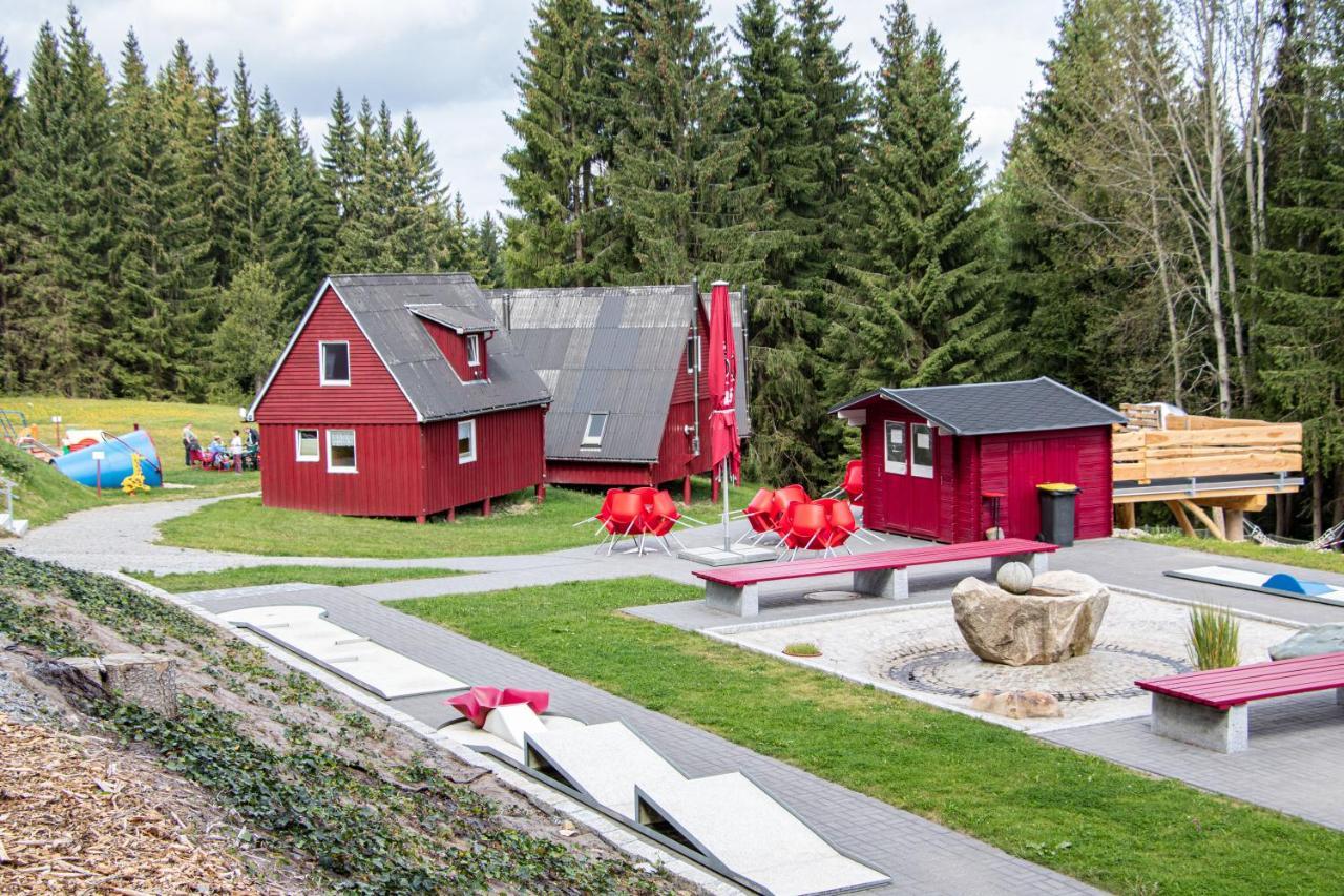 Erzgebirgsidyll Breitenbrunn - Waldhaus Neuer Anbau Exterior photo
